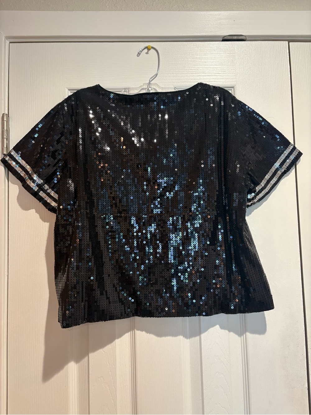 Wild Collective Raiders Women’s Sequined Football Jersey - Size M - Picture 4 of 8